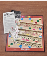 Vintage Ginnykub Tile Rummy Board Game Pressman #5000 Complete - £22.85 GBP