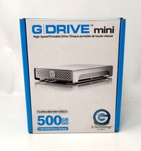 G-Technology G-Drive Mini 0G01650 500GB External Hard Drive Firewire800/... - $384.88 MXN