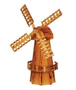 41&quot; GARDEN WINDMILL - Wooden Dutch Spinning Wind Mill Amish Handmade in USA - £248.33 GBP