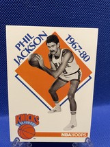 Phil Jackson 1990 NBA Hoops Card 348 - £159.87 GBP