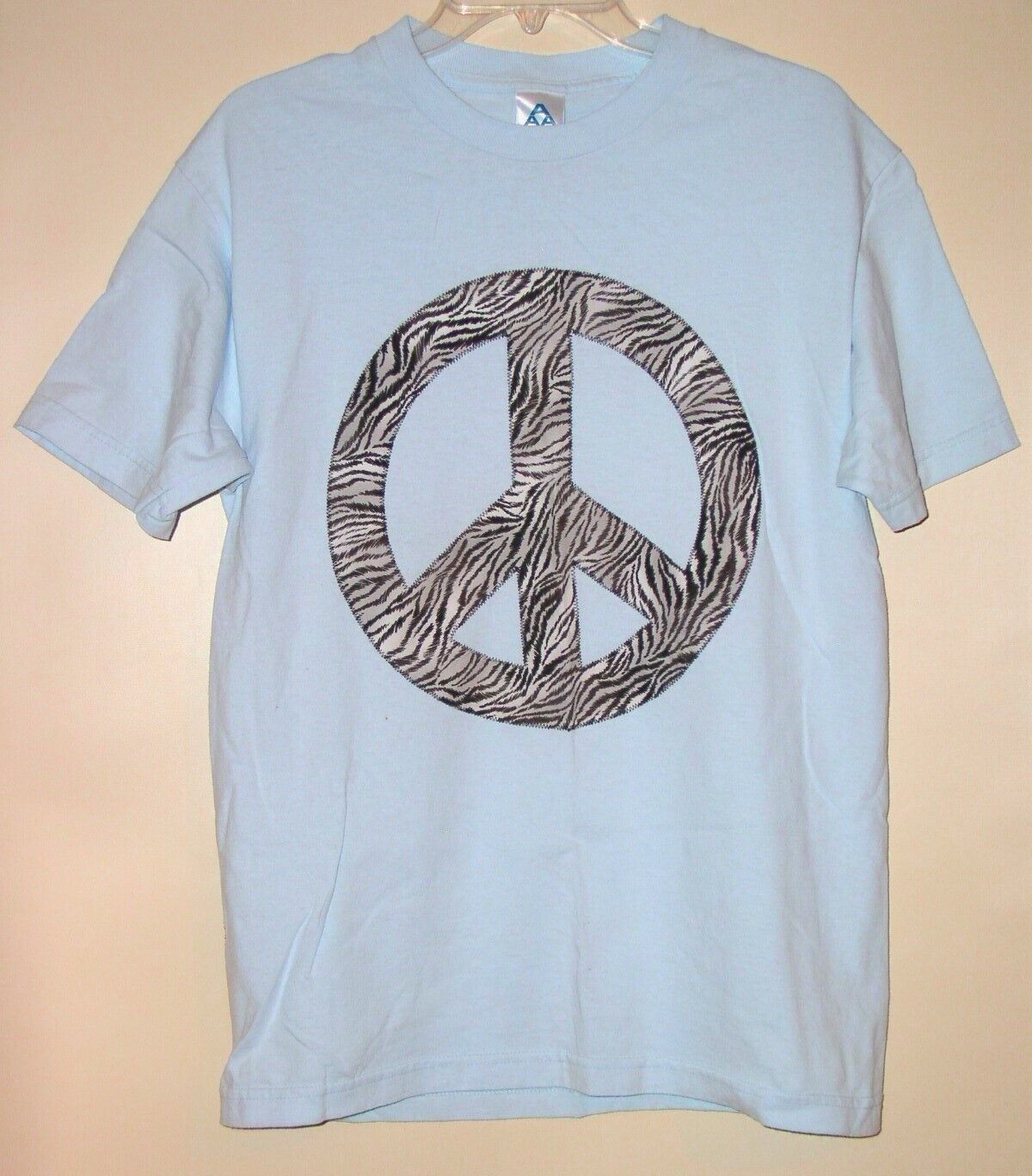 Peace Love Symbol T Shirt Hippie Psychedelic Counter Culture Size Medium - $64.99