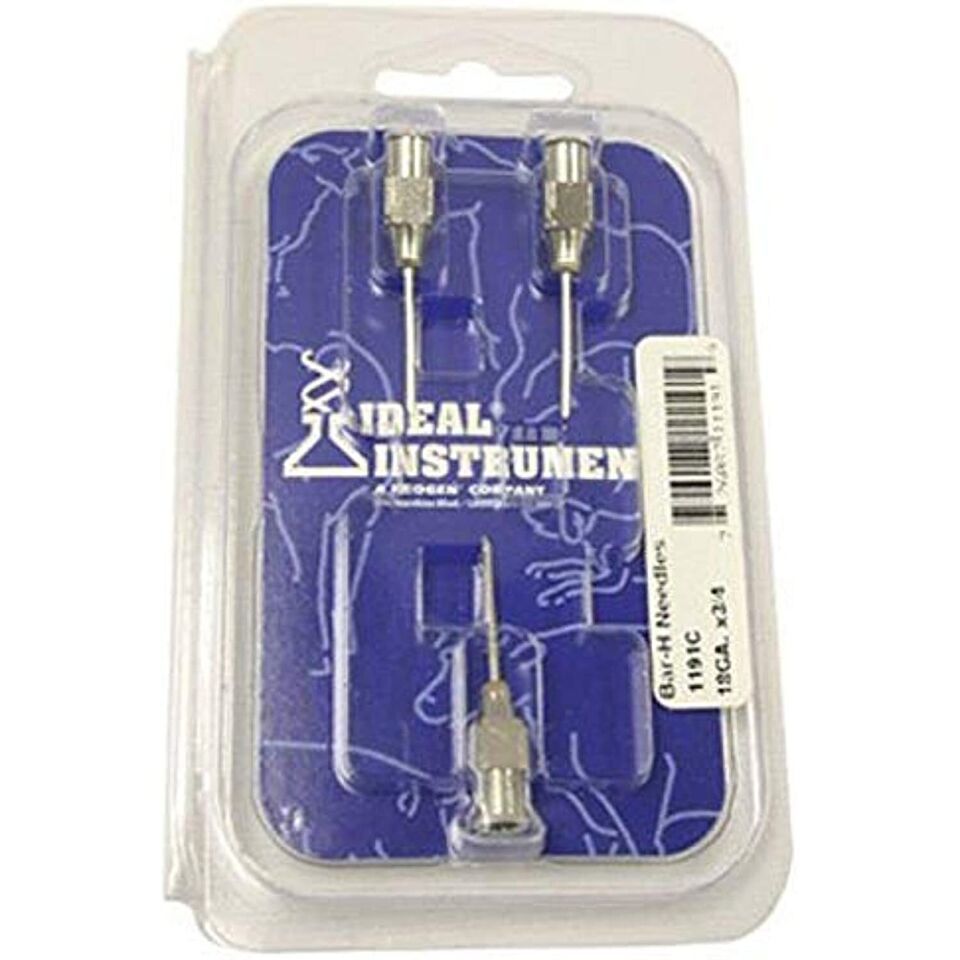 neogen corporation 1191 3 Pack, 18 Gauge, 3/4&quot;, Stainless Steel Non-Sterile - $18.26