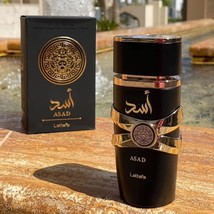 Asad Lattafa Perfume Asad Perfume Spray Unisex 3.4 oz 100 ml Sealed Bran... - $37.61