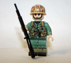 Building Toy Marine Pacific Theater WW2 type 2 Minifigure US - £5.89 GBP