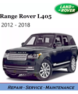 Range Rover L405 2012 - 2018 Workshop Service Repair Manual On CD - $9.30