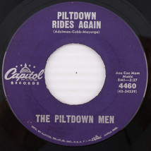 The Piltdown Men Rides Again / Bubbles In The Tar- 1960 45 rpm Vinyl Record 4460 - £2.69 GBP