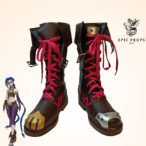 Arcane Jinx Cosplay Boots, League of Legends Cosplay Shoes, Jinx Costume - £78.46 GBP