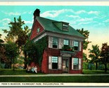 William Penn Mansion Fairmount Park Philadelphia PA  WB Postcard D14 - $2.92