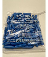 Dolphin DC-100S Super B Crimp Connector  blue 300 pcs beanie brand *NEW* - $28.62 CAD