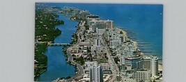 Vintage Atlantic Beach At Collins Ave 1970&#39;s Postcard - £3.66 GBP