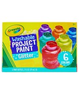 Crayola Washable Kids Paint 2oz 6/Pkg - Glitter - $36.03