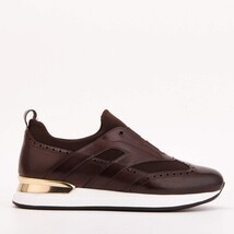 The Arcadia Brown Leather Men Sneaker image 6