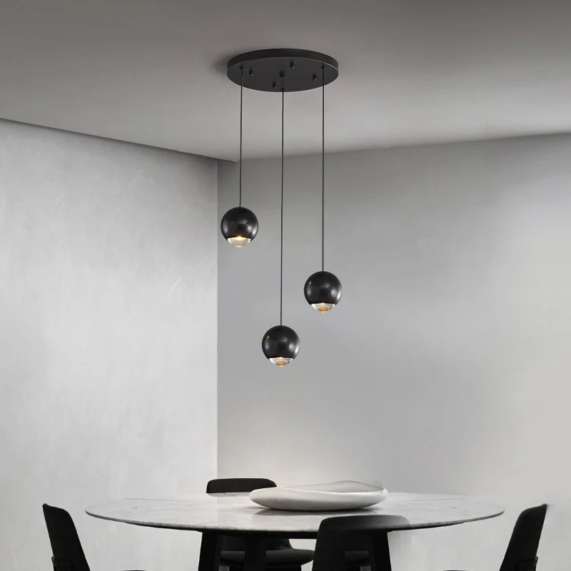 Modern Kitchen Chandelier Ball Long Line Bedside Lamp Restaurant Bar Cof... - $107.53+