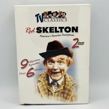 Red Skelton DVD 9 Episodes 6 Hours (DVD, 2003, 2-Disc) TV Show Brand New Sealed - £5.41 GBP