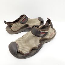 Crocs Mens Size 8 Swiftwater Clogs Sandals Brown 15041 - $28.79
