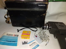 Vntg Yashica Umatic Power &quot;UP&quot; 8mm Movie Camera With Case, Manual, Remote - $51.68