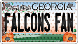 Falcons Fan Georgia Novelty Mini Metal License Plate Tag - $14.95