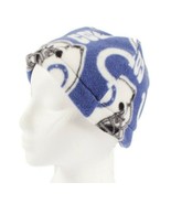 Polar Fleece Indianapolis Colts Handmade Beanie Hat Youth Size 4-8 - £8.83 GBP