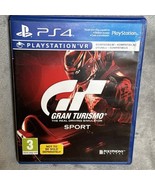 PS4 Gran Turismo Sport The Real Driving Simulator PlayStation VR Region 2 - $116.23 CAD