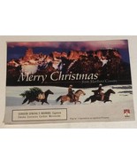 1995 Marlboro Cigarettes Vintage Print Ad Advertisement Merry Christmas ... - $8.90