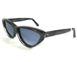 Morgenthal Frederics Sonnenbrille VERONA 6234 Schwarz Blau Cat Eye W/ Gl... - $130.54