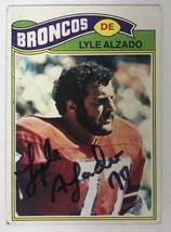 Lyle Alzado (d. 1992) Signed Autographed 1977 Topps Football Card - Denv... - £39.22 GBP
