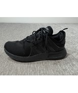 Adidas Originals X PLR Boys Size 4.5  Core Black Athletic Running Shoes ... - $19.79