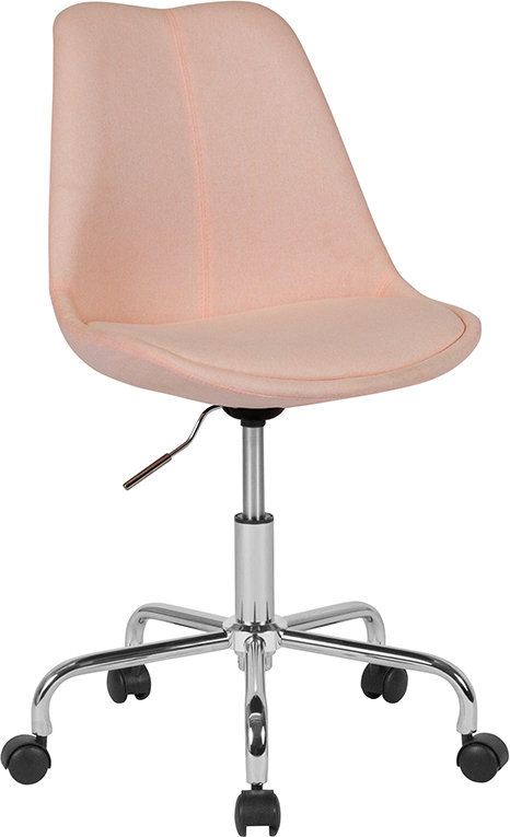 Pink Fabric Task Chair CH-152783-PK-GG