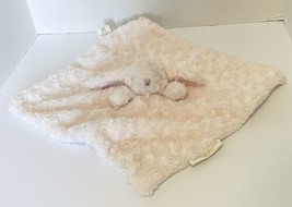 Blankets And Beyond Lovey Pink Rabbit Baby Security Blanket Raised Pile Fluffy - $19.68