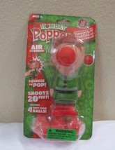 Holiday Popper Christmas Elf Hogwild Brand with 4 Foam Ball Gun NEW - £10.04 GBP