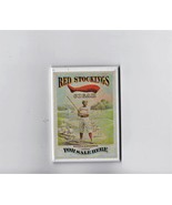 2014 REA Auction Fridge Magnet Of 1874 Red Stockings Cigar Poster P1243 - $4.03 CAD