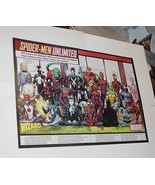 Spider-Man Poster #39 Class Photo David Finch Black Dusk Movie Into Spid... - £19.80 GBP