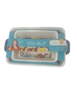 Pioneer Woman Rectangular Baker 2 Piece Set Glass Baking Dishes - $28.00