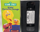 VHS Sesame Street - Kids Favorite Songs (VHS, 1999, Sony Wonder) - $10.99
