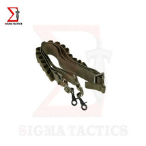 Tactical 2 Point Rifle Shotgun Sling 15 Shell Ammo Holder Bandolier 12Ga or 20Ga - £8.28 GBP