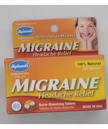 Hylands Migraine headache relief 60 dissolving tablets - $15.63
