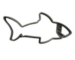 Swimming Shark Detailed Face Teeth Cookie Cutter Made In USA PR5065 - $3.99