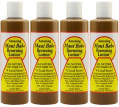 Maui Babe Browning Lotion 8 Ounces (Pack of 4) - $69.55