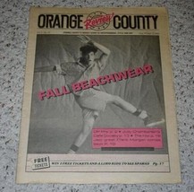 The Fixx Orange County Review Newspaper Vintage 1986 - £20.02 GBP