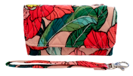 Vera Bradley Smartphone Wristlet In Vintage Floral (2018) Phenomenal Condition! - £26.24 GBP