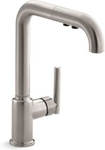 Kohler 7505-VS Purist Kitchen Sink Faucet - Vibrant Stainless - £308.47 GBP