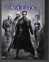 Matrix DVD, Keanu Reeves, Laurence Fishburne - £3.11 GBP