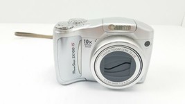 Canon Power Shot SX100 Is 8.0MP Digital Camera *For Parts Or Repair* Lens Broken - $16.78