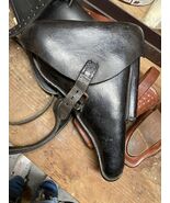 WWII German Luger P08 Holster 1937 Lengefeld WaA142 w/ Tool &amp; WWI DWM Mag - $985.05