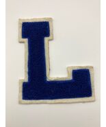 VTG Capital Letter L 5" Letterman's Jacket High School College Sports Bl... - $7.20