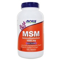NOW Foods MSM 1000 mg., 240 Capsules - £17.58 GBP