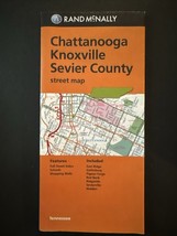 Rand McNally Chattanooga, Knoxville, Sevier County Tennessee Street Map - $6.00