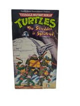 Teenage Mutant Ninja Turtles The Shredder Is Splintered VHS 1989 TMNT Vi... - $13.38 CAD