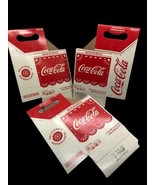 Coca Cola Cardboard Coke Bottle Carriers Set Lot 3 Unused Vintage Caddy ... - £21.88 GBP