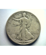 1921-S WALKING LIBERTY HALF FINE F NICE ORIGINAL COIN FROM BOBS COINS FA... - £310.31 GBP